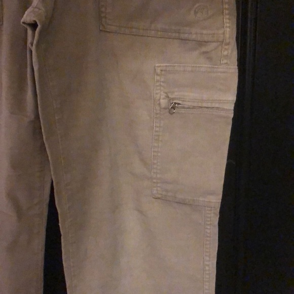 The North Face Pants - North Face grey corduroy pants